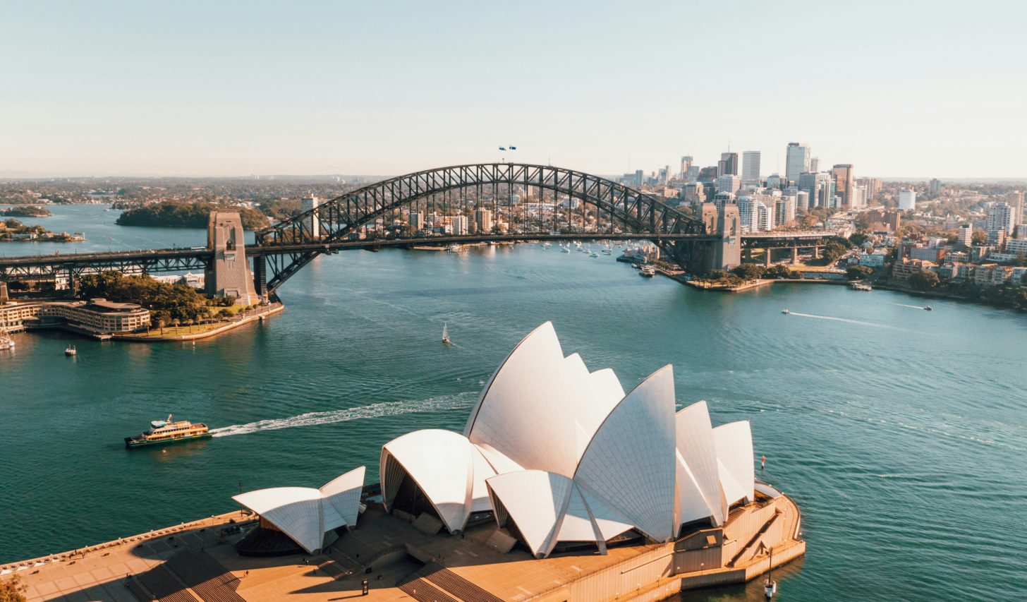 Sydney harbour panorama