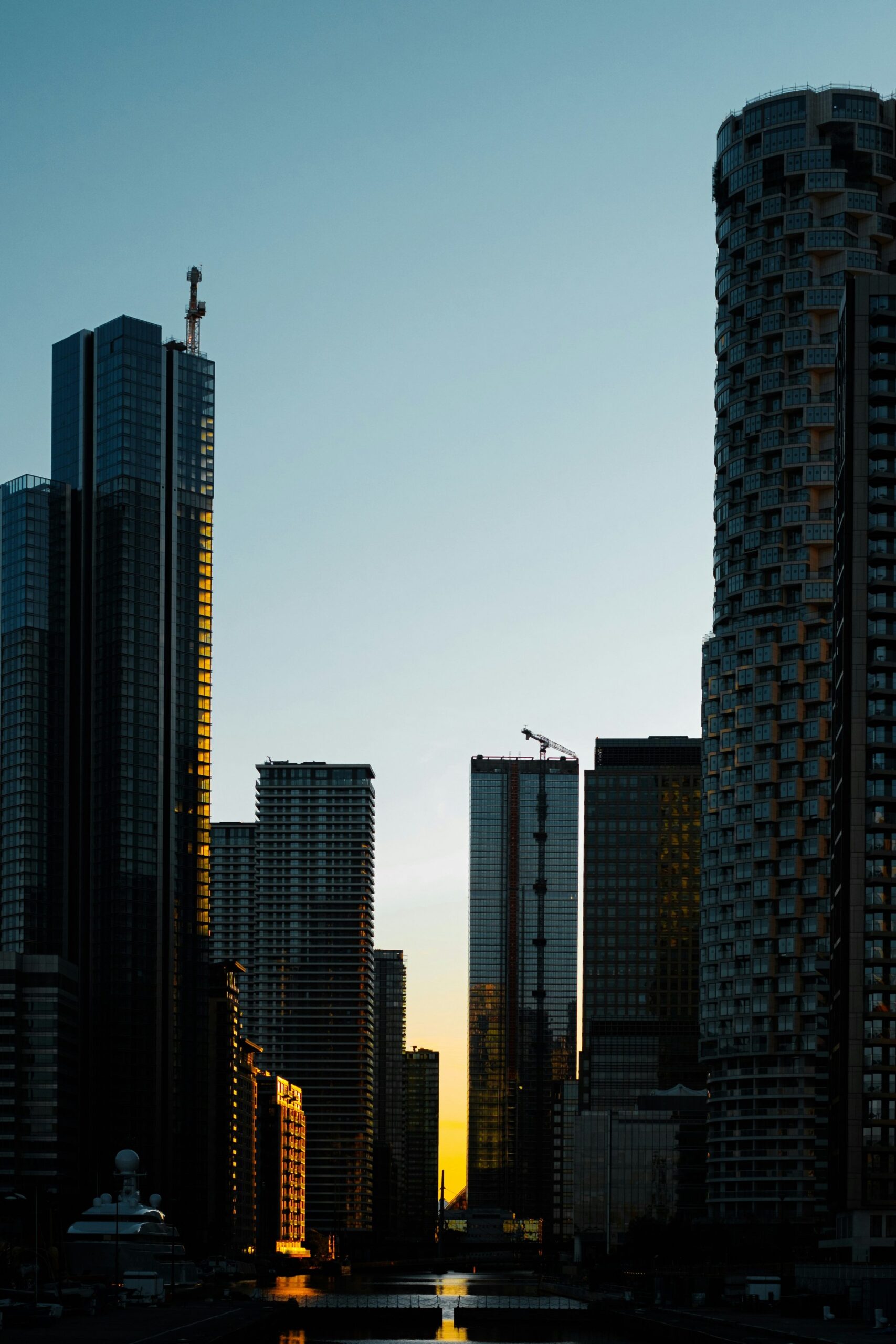 Commercial property skyline